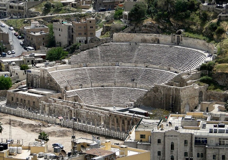 Roman Theater (Amman), Amman, Amman Governorate, Jordan